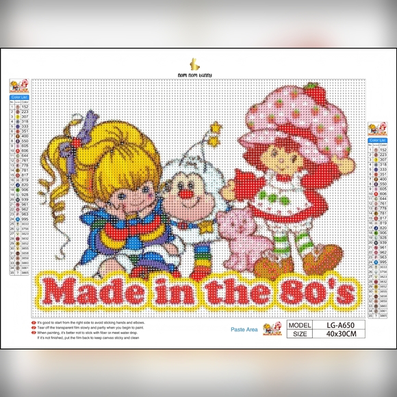 Made In The 80s DIY 5D Full Round Drill Diamond Painting - Picture 1 of 6